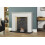 Acantha Rimini White Marble Fireplace with Downlights & Calda Bio Etha 3