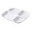Dinner Plate Serving Salad Plate Set Eco Friendly Kitchen Cutlery 1