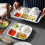 Dinner Plate Serving Salad Plate Set Eco Friendly Kitchen Cutlery 2