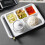 Dinner Plate Serving Salad Plate Set Eco Friendly Kitchen Cutlery 4