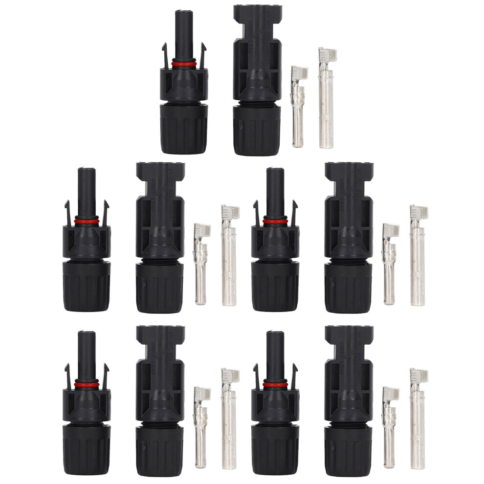 5 Sets Solar Stecker Männlich Weiblich IP67