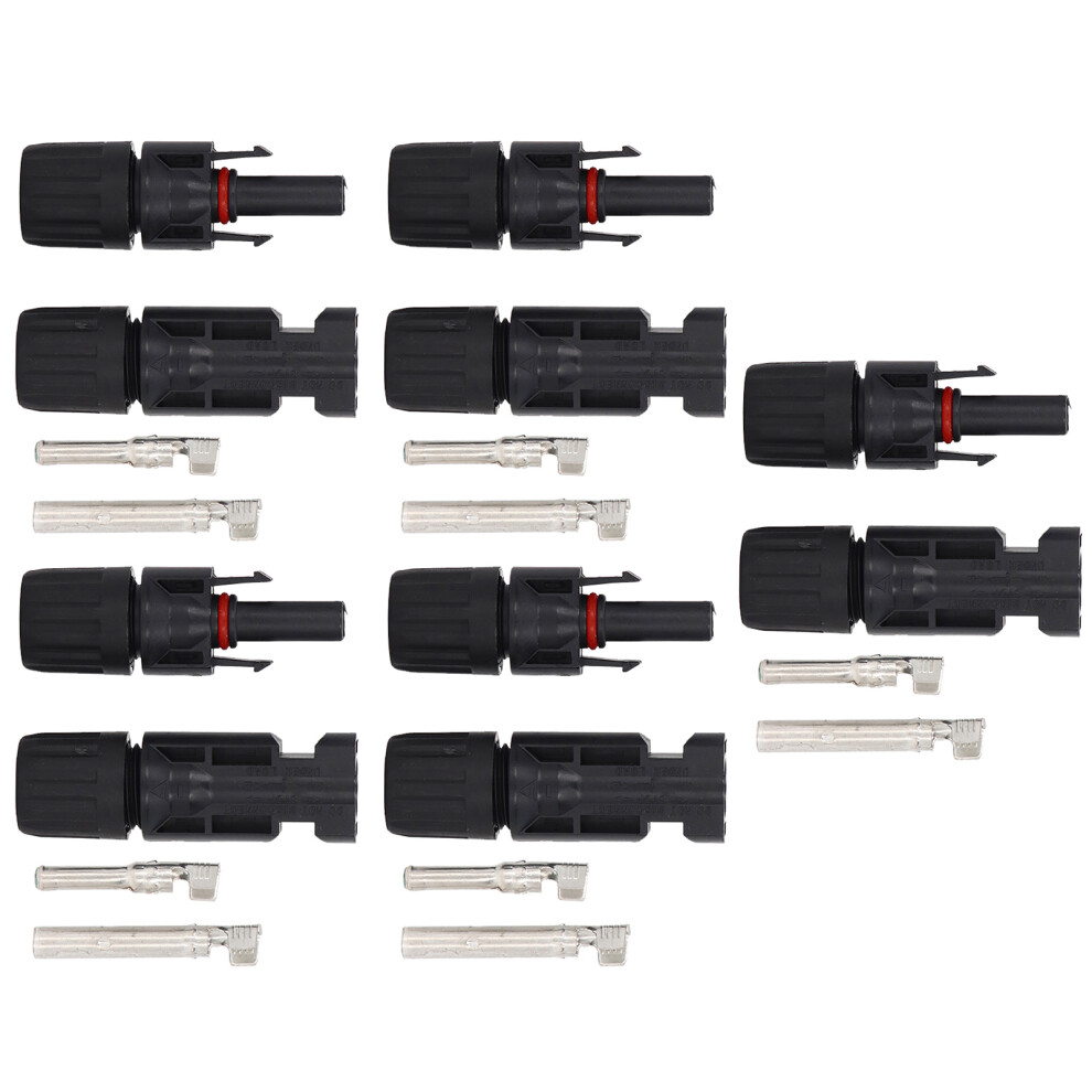 5 Sets Solar Stecker Männlich Weiblich IP67