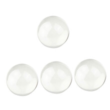 4Piece Acrylic Juggling Balls Set – Performance Tool, Transparent Spheres