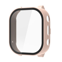 Kids Smartwatch Shell Guard Cover PC Glass Case-Sakura powder