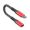 12 cm lange USB C-verlengkabel Type C Vrouw naar Man Datablocker 1