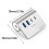 Station d'accueil USB 3.2 Type C Hub 10Gbps répartiteur station 4