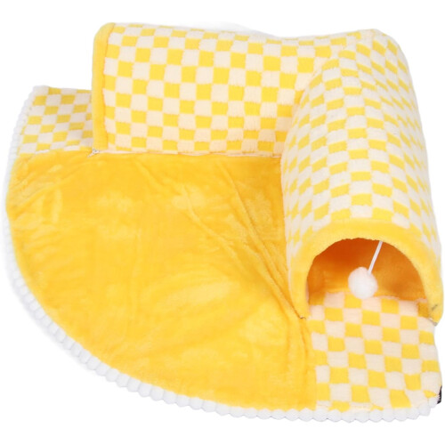 Cat tunnel mat, washable, removable cat bed decoration, comfortable for resting 2