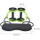 Abs Wheel Roller Trainer Stretch Elastic Abdominal Resistance Pull Rope Tool Green 4
