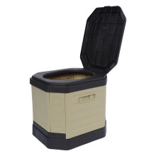 Camping Toilet for Adults Travel Folding Potty Portable Garbage Bucket Potty for Road Trips Campervan Hiking Picnic