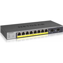 NETGEAR GS110TP Managed L2/L3/L4 Gigabit Ethernet (10/100/1000) Power over Ethernet (PoE) Grey