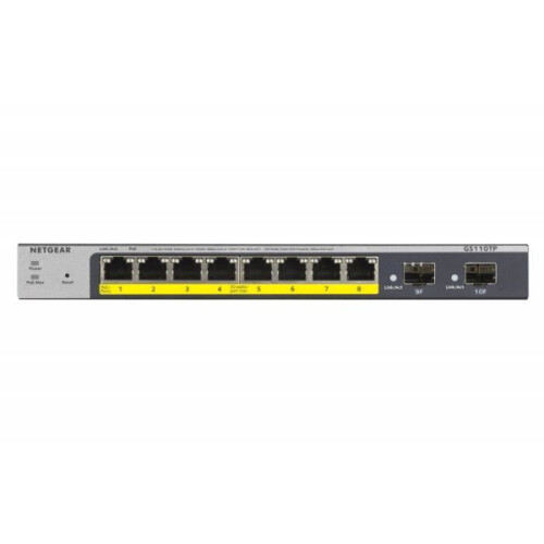 Netgear NETGEAR - camada gigabit 2 8 portas+ 2 - 8 portas 1 1