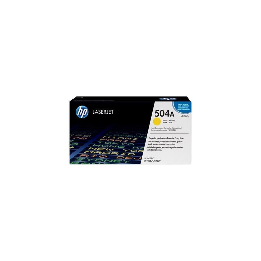 Hp 504A Yellow Original Laserjet Toner Cartridge
