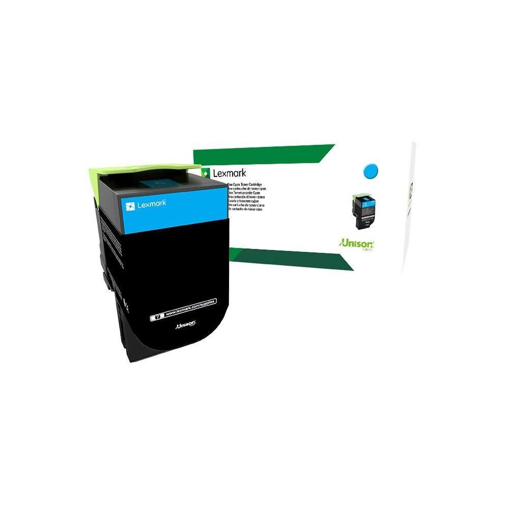 Lexmark Cs/Cx317 Return Programme 2.3K Toner Cartridge Cyan 71B20c0 Blue 734646641876