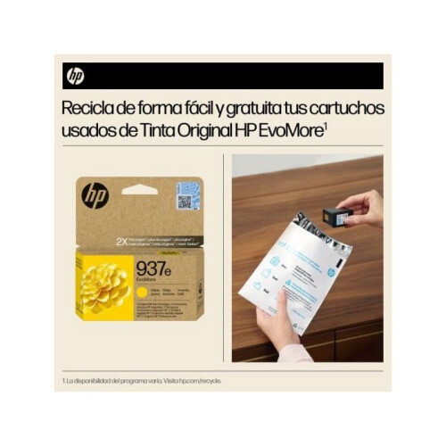 HP HP 937e EvoMore Yellow Original Ink Cartridge 1