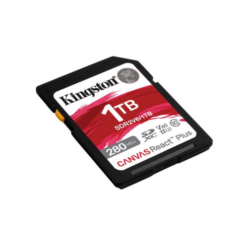Kingston Kingston Canvas React Plus SDXC 1TB UHS-II V60 U3 SDR2V6/1TB 1