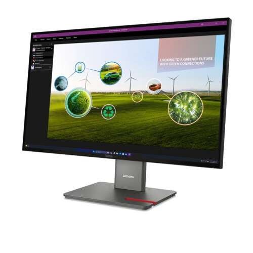 Lenovo Monitor LED - LENOVO - ThinkVision P27Q-40 - 27 polegadas - 2560 x 1440 QHD - IPS - 120 Hz 1