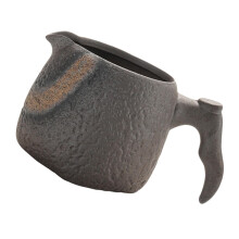 Japanese Ceramic Tea Cup with Comfortable LipSafe Rim, Retro Pottery Style for Tea Lovers