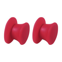 1/4inch NABs Hubs Optical Shaft Adapter Professional 1Pair-Red