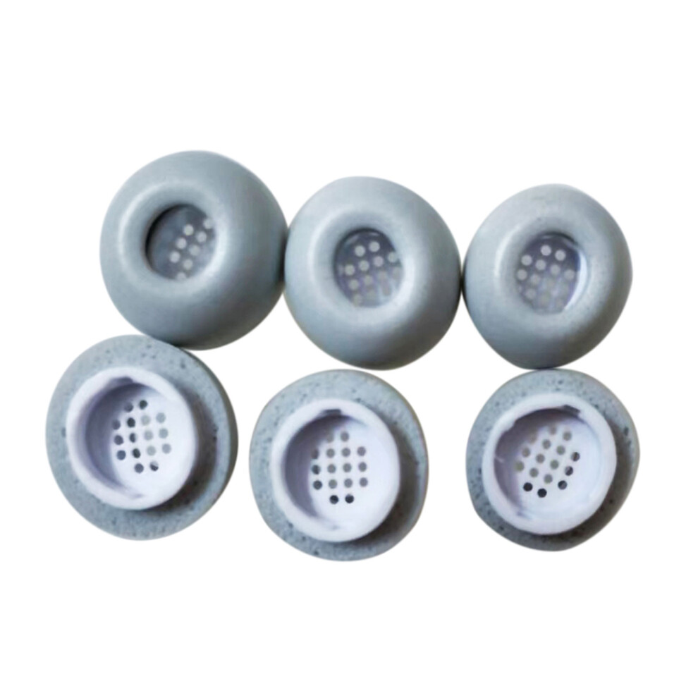 Memory Foam Earbud Sponge Earpieces Case Cover Noise- Gray 7709000281749