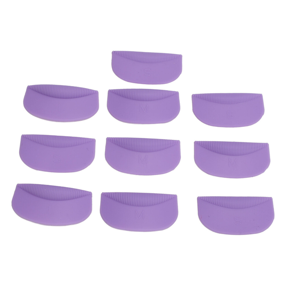 15 Paar Silikon-Wimpernpads, wiederverwendbar, 3