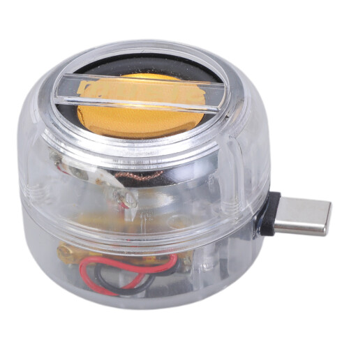Mini-Handy-Lautsprecher Typ C Musik-Player Externer-transparent