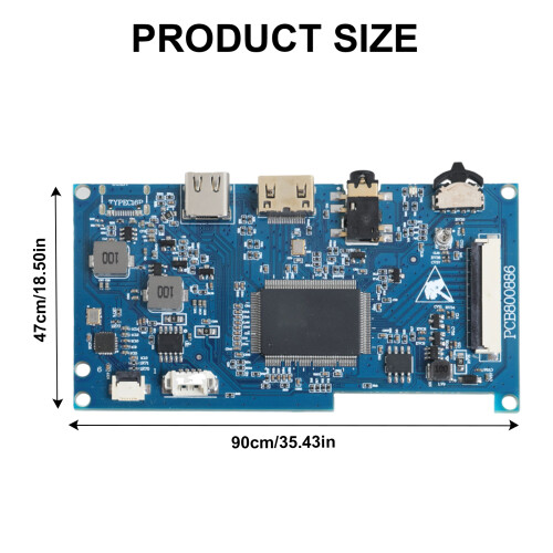40Pin LVDS LCD-scherm Driver Board LCD-scherm Montage Component 2