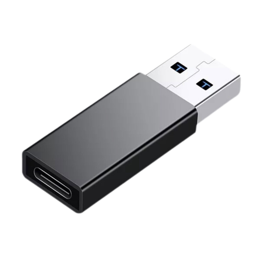 Fast Charging Adapter Usb C To Usb3.0-Typec Female Black 7709000280827