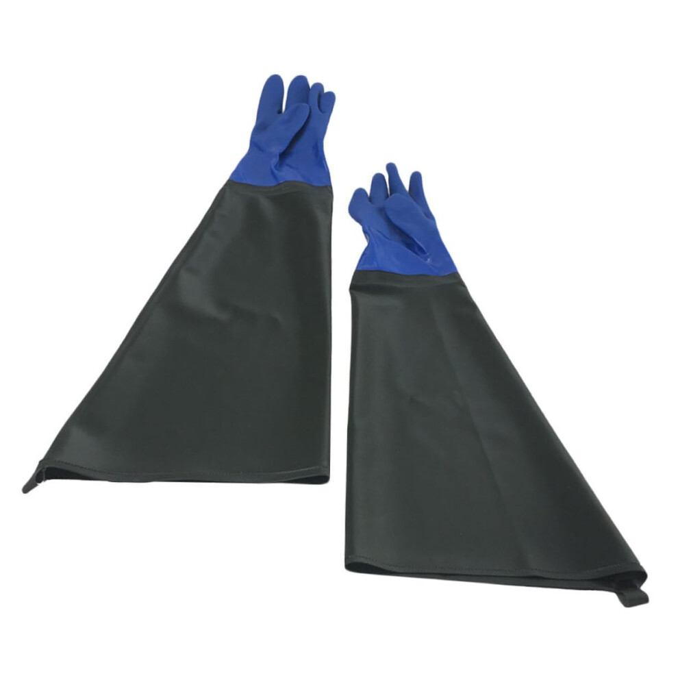 Heavy Duty Long Chemical Resistant Gloves Pvc Reusable Skid Resistant Industrial Work Gloves 9189345952357
