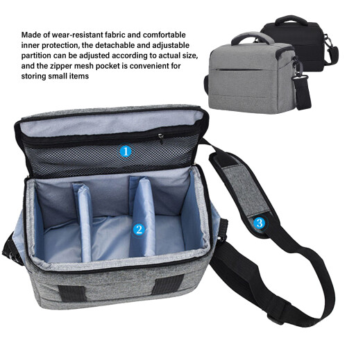 Portable Projector Storage Bag for Play3 Play5 Projector-grey 2