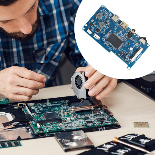 Carte de pilote USB, Module d'affichage à écran tactile, plaque 1