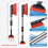 Ice scraper car for Audi A4 B9 8W 2015, windshield scraper with brush 5