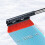 Ice scraper car for Audi A4 B9 8W 2015, windshield scraper with brush 3