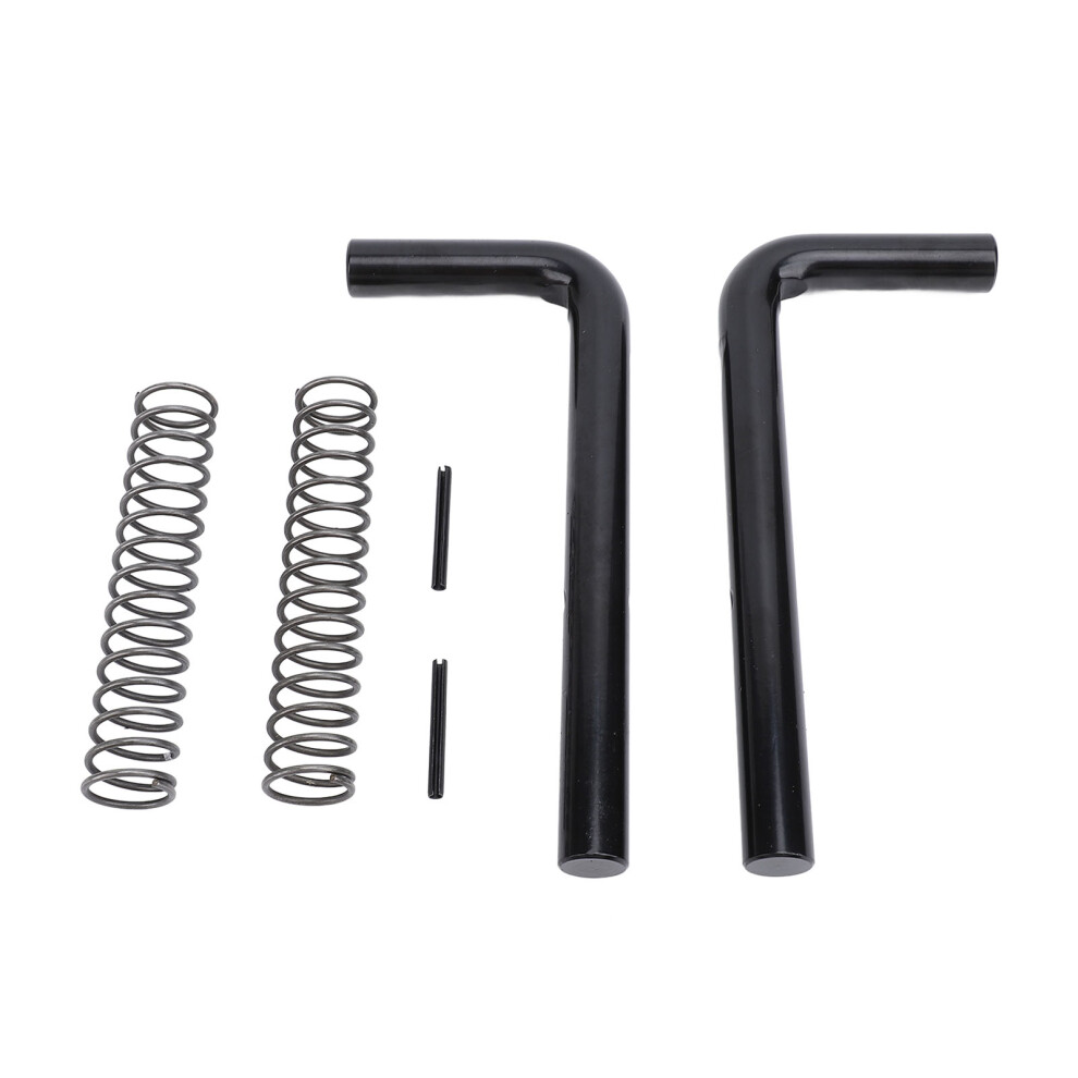 Convenient Repair Solution Trailer Gate Pin Set, Versatile Functionality Tow Hitch Spring Pin Kit, Anti Rust L Shaped Trailer Spring Latch 9190834876719