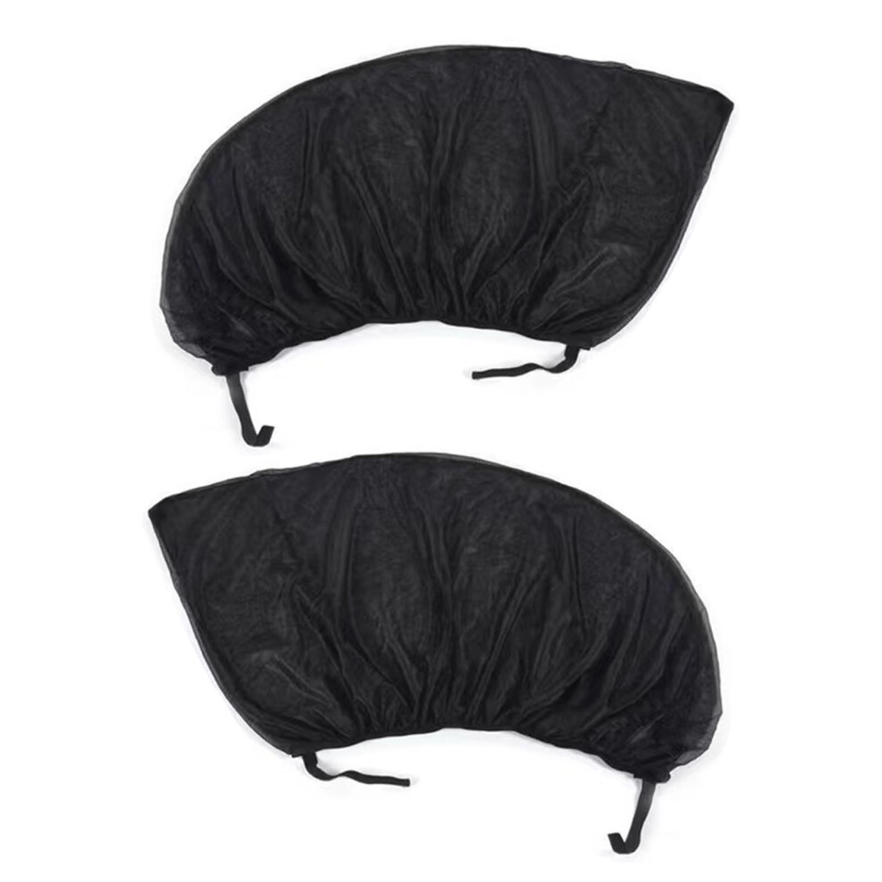 Car Rear Window Shades Net, Heat Insulation Ventilation Sunshade Covers, Uv Rays Blocking Glare Reduction Breathable Mesh Car Curtains For Side 9190834225272