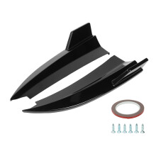 Difusor de parachoques trasero para una conducción estable, ajuste universal, embellecedor decorativo exterior para coche, resistente al agua y a