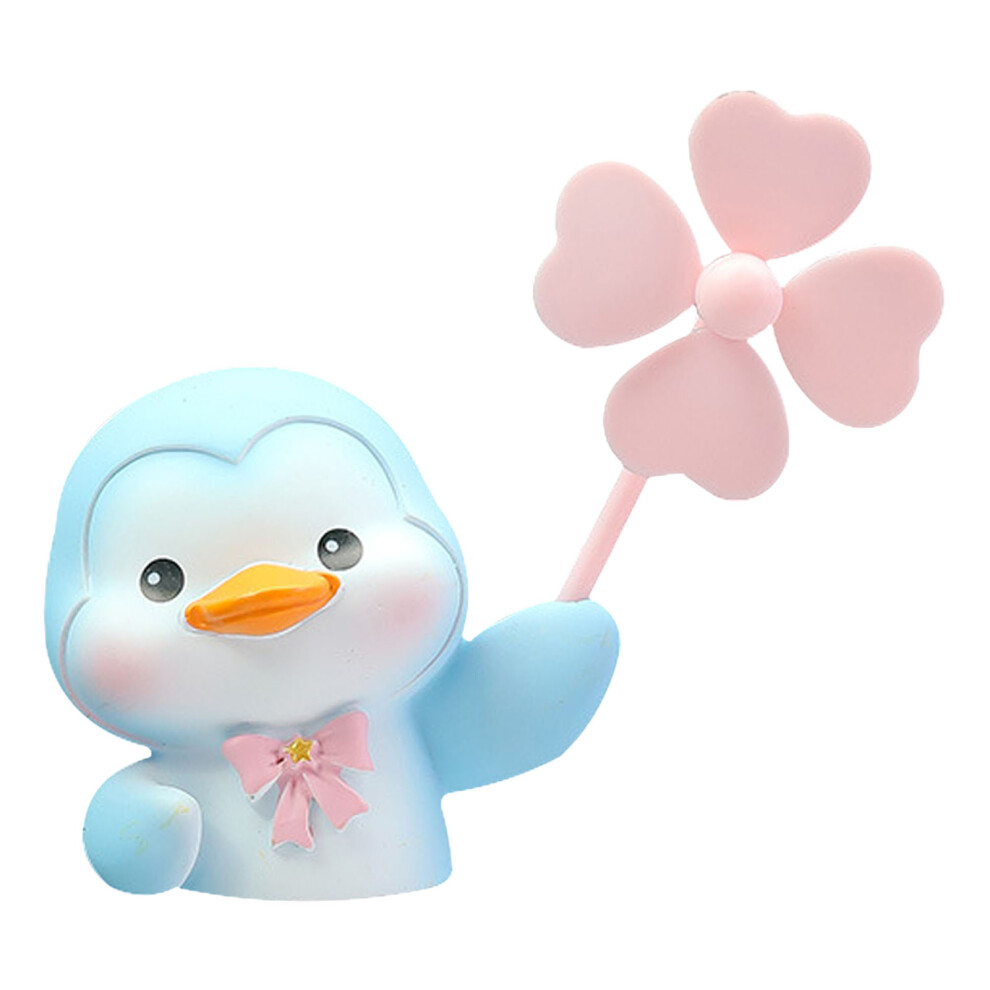 Rotating Air Outlet Fan For Vehicle, Scent Diffuser With Aromatherapy Clip Decoration Function, Cute Cartoon Resin Car Perfume Diffuser Car Aroma 9190834879604