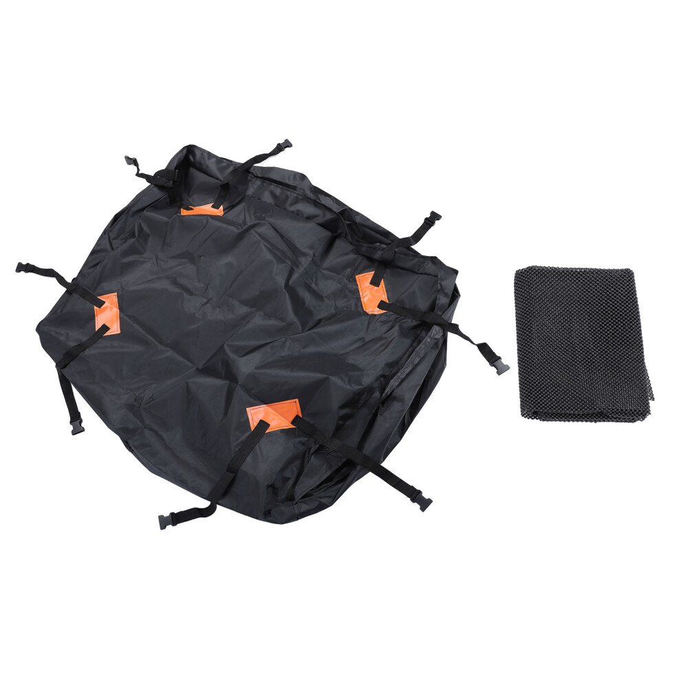 Easy To Use Car Roof Cargo Bag - Clutter Free Travel Large Storage Capacity Weather Resistant Foldable Design Heavy Duty Material, Ergonomic Design 9190834227238