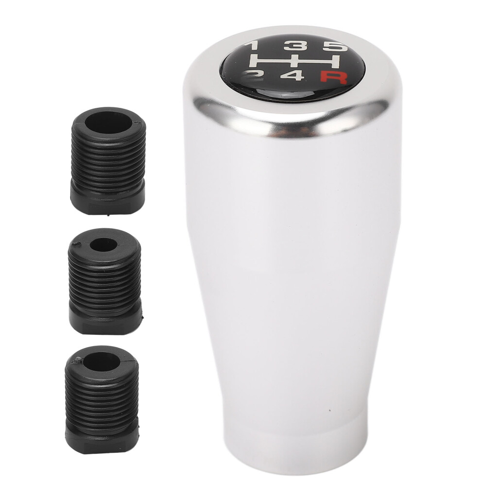 Manual Gear Shift Knob Type R Style Universal Jdm Honda Acura Racing Style Aluminum Finish Universal Fitment Performance Look Includes Black 9190834880761