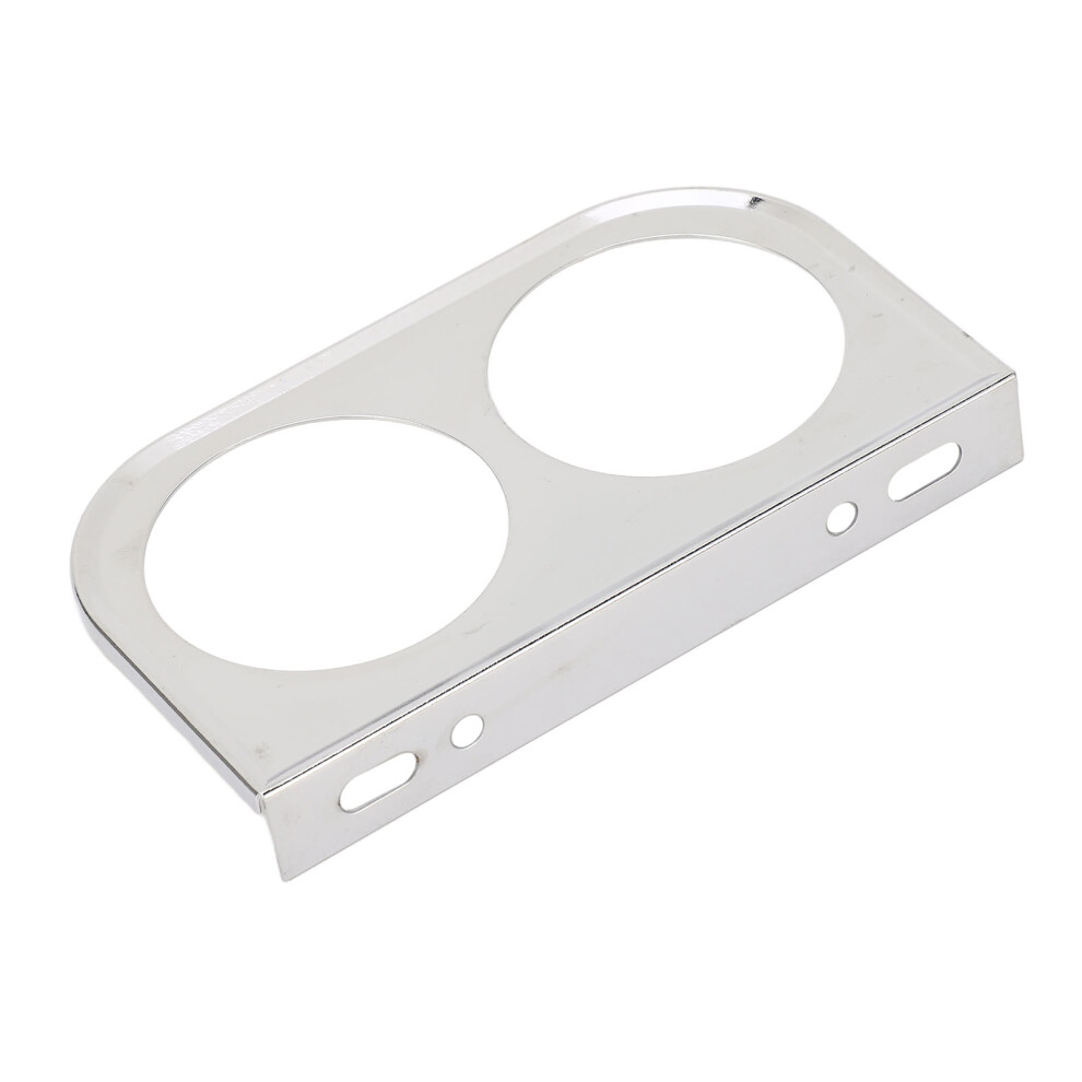 Automotive 2Â1/16 Inch 52Mm Metal Gauge Panel Mount Universal Silver 7901368993092
