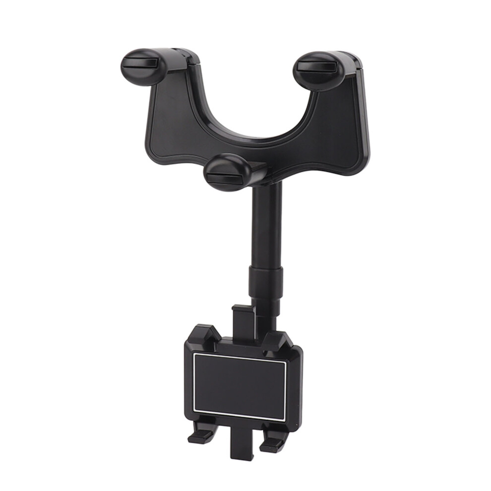 Universal Mount Rotatable And Retractable Rear View Mirror Phone Holder Easy To Fold And Store More Stable 360 Degree Rotation Adjustment 9190834882215