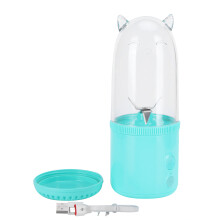 Liquidificador pessoal autolimpante, espremedor de frutas elétrico de aço inoxidável de 500 ml, design portátil para fácil transporte e