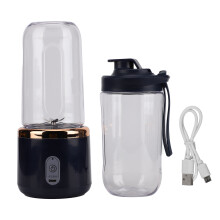 BPA-vrije, voedselveilige mini-blender met USB-oplaadfunctie, 6 roestvrijstalen messen, antislip en schokbestendig ontwerp, reinigingsindicator met