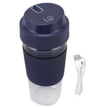 Blender pentru smoothie-uri cu baterie reîncărcabilă USB, încărcare rapidă, design compact, demontare și curățare ușoară, operare cu un
