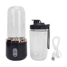 Blender personal cu motor de mare viteză, reîncărcabil USB, design cu 6 lame, material alimentar, design compact și ușor, mixer portabil pentru