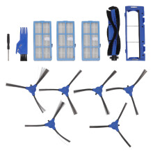 Acessórios para aspirador de pó Bagotte BG600: Escova principal, escova lateral e conjunto de filtros de substituição com recursos de fácil