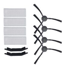 Accessori di ricambio per robot aspirapolvere Spazzola laterale Filtro Facile da installare Efficienza di pulizia migliorata Materiale resistente