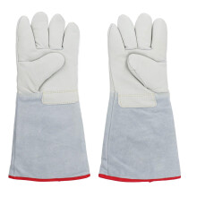 Frost protection gloves, waterproof and durable with a wide range of applications for the safety protection against dry ice, liquid nitrogen, and LNG.