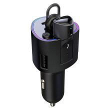 Freisprechfunktion, Bluetooth-FM-Transmitter, kabelloser FM-Radioadapter, Rauschunterdrückung, Kfz-Batteriespannungserkennung, Hi-Fi-Musikstreaming,