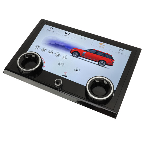 LCD Climate Control Panel With Touch Interface For Land Rover Range Rover Vogue L405, Air Conditioning Control System With Fast Processing Speed And 2