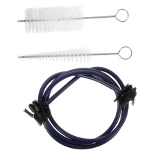1 Set Trumpet Partial Maintenance Accessories For Wind Instruments Mouthpiece And Valve Brush And Dark Blue For Trumpet